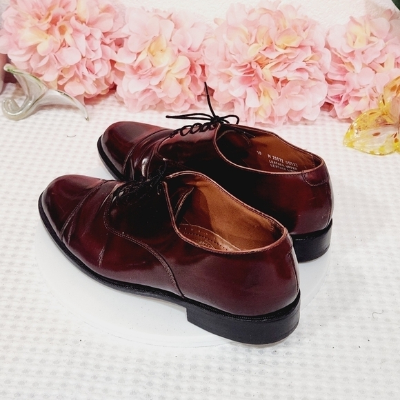 BOSTONIAN Classic Brownish Red Leather Oxfords Size 10M main image 10